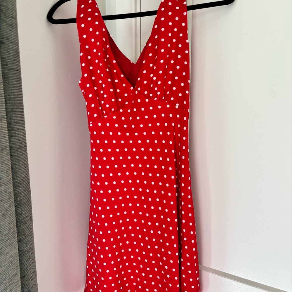 Red Polka Dot Dress